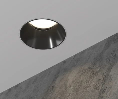 Встраиваемый светильник Share GU10 1x10Вт Maytoni Technical DL051-U-2WB (220V, круглые)