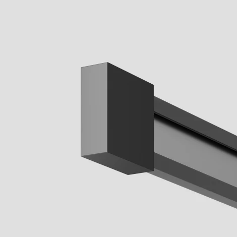 Заглушки для шинопровода Flexity, 2шт. Maytoni Accessories for tracks Flexity TRA200EC-11B