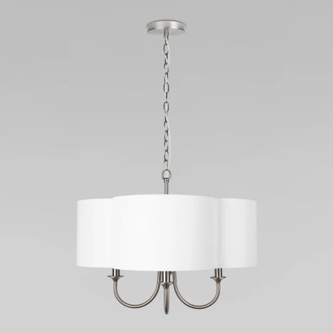 Подвесная люстра Loft It Silence 10303P Nickel (220V, на цепи)