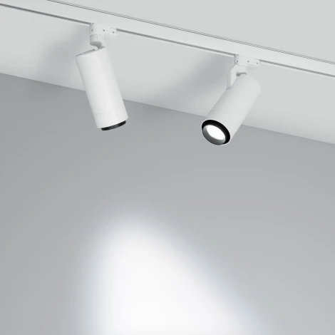 Трековый светильник светодиодный LGD-GELIOS-TUNE-4TR-R80-20W Day4000-MIX (WH, 20-60 deg) (Arlight, IP20 Металл) 039157 (220V)