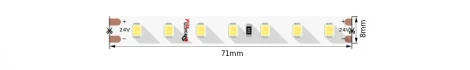 Лента светодиодная DesignLed DSG298 DSG298-24-WW3-33