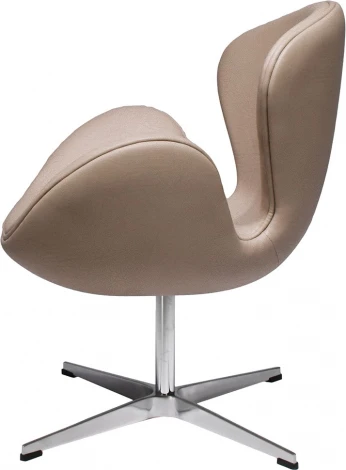 Кресло Bradex Home SWAN STYLE CHAIR латте, экокожа (RF 0688)