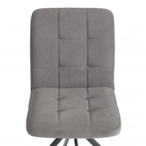 Стул обеденный Medeo Tetchair (Металл,Велюр/Серый) арт.24994