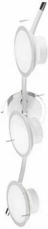 Спот IDLamp Simonta 104/3A-LEDWhite
