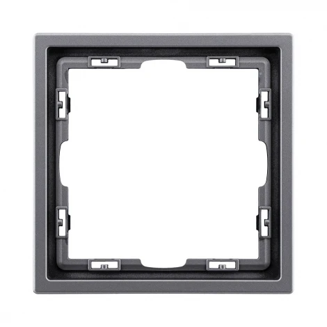 Рамка 1-постовая серый Kollinger Eclipse EC1GY