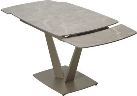 Стол ALATRI 120 MATT LATTE STONE SOLID CERAMIC / TAUPE, ®DISAUR