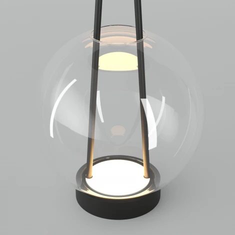 Настольная лампа Eurosvet Frasco 80507/1 черный (LED, 220V, выключатель)