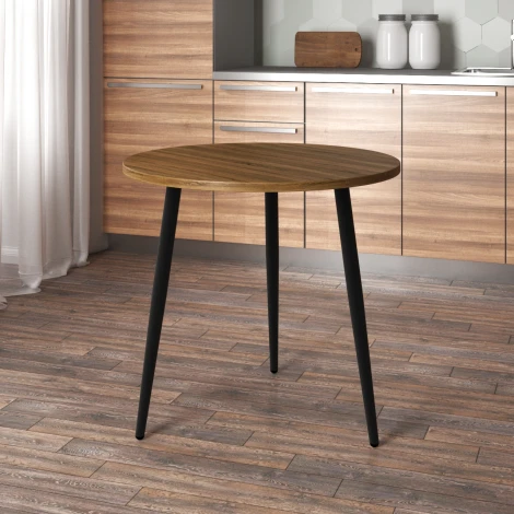 Стол Брайт, Черный/Дуб кантри, Дебют