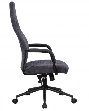 Офисное кресло для руководителей Dobrin LOKI (антрацит (VRH230-01)) 134BL-LMR LOKI