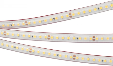 Светодиодная лента герметичная RTW-PS-A160-10mm 24V Warm3500 (12 W/m, IP67, 2835, 50m) (Arlight, 12 Вт/м, IP67) 028566(2)