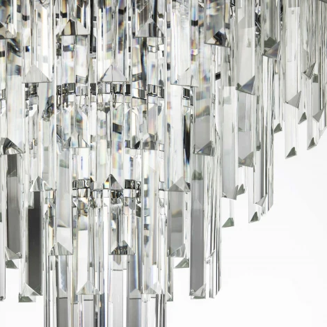 Подвесная люстра хрустальная Modelux MODELUX ML.20210.18 CR