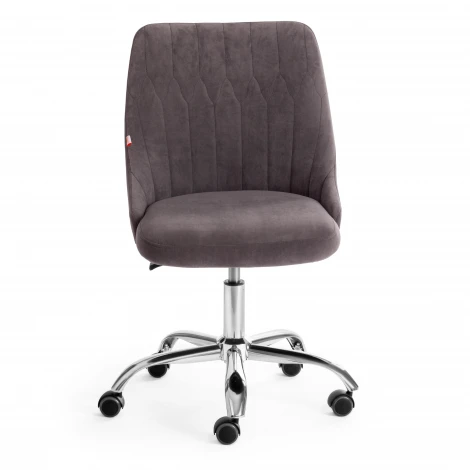 Кресло SWAN серый (флок)