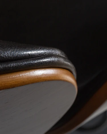 Стул барный JACK BLACK (цвет черный глянец PU ABD 002)