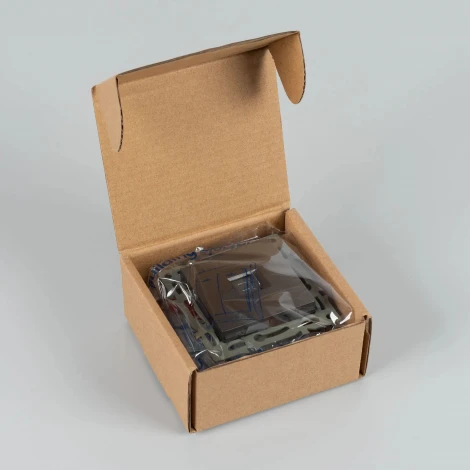 Механизм компьютерной розетки SCT-MPC1-PL-GR (RJ-45, CAT6) (Arlight) 045335