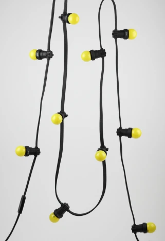 Лампочка светодиодная желтая для Белт-лайт E27 1W ЭРА ERAYL45-E27