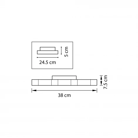 Потолочный светильник Lightstar Favo 750073