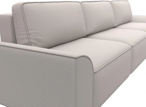 Диван угловой Лига-048 НПБ лонг Лига Диванов (Замша) арт.128508