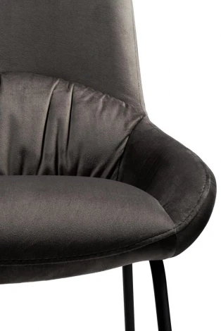 Стул Letizia Pranzo Серо-коричневый VR09 ткань