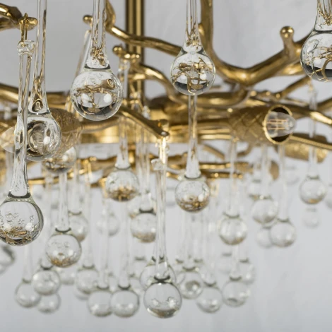 Потолочная люстра на штанге Loft It Coral 10351/800C AB (220V, ветки)