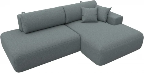 Диван угловой Лига-036 НПБ Модерн правый угол Лига Диванов (Рогожка) арт.124700