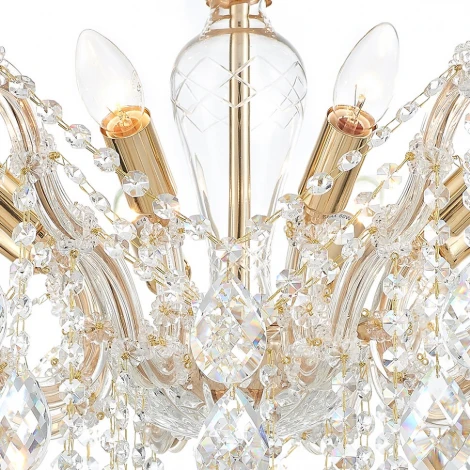 Потолочная люстра на штанге Lumien Hall Kaya LH0027/8C-FGD