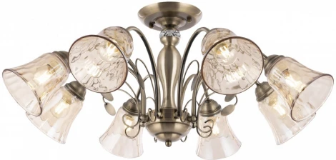 Потолочная люстра на штанге Arte Milano AM346700 346700/8 AB (220V)