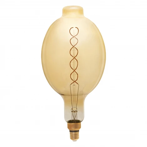 Лампочка светодиодная филаментная прозрачный шар E27 8W Thomson Filament Flexible Bt180 TH-B2174
