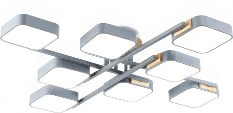 Потолочная люстра светодиодная на штанге с регулировкой цветовой температуры Ambrella COMFORT FL4889 (220V)