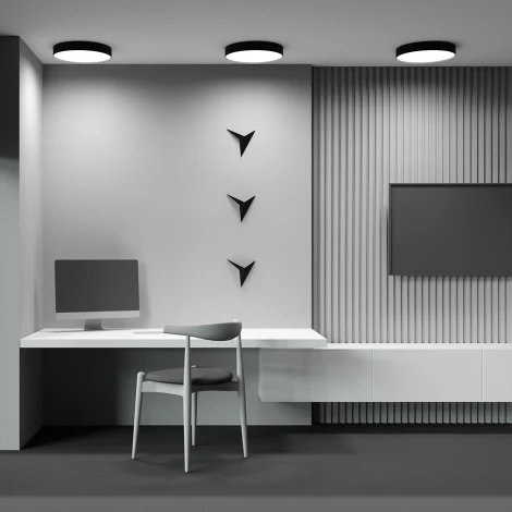 Потолочный светильник круглый Technical C032CL-45W2.7K-RD-B Maytoni Zon C032CL-45W2.7K-RD-B (LED, 220V, круглые)