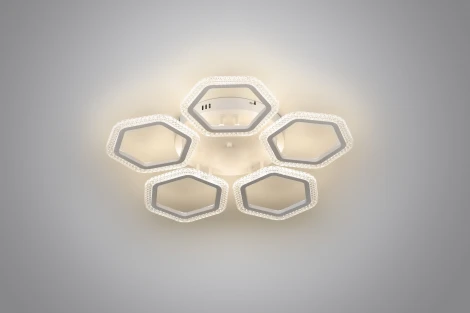 Потолочная люстра светодиодная с пультом Rivoli Nancy 6111-101