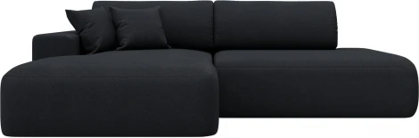 Диван угловой Лига-036 НПБ Модерн левый угол Лига Диванов (Замша) арт.127778L