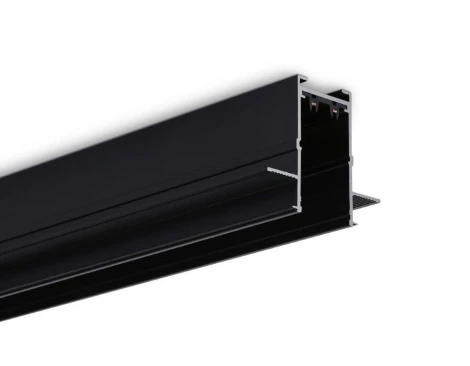 Шинопровод встраиваемый однофазный черный 220V 3 м AM Group AM542 3M BK SMART