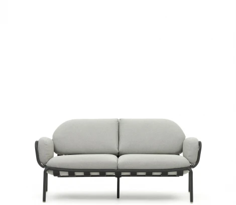 Диван уличный La Forma (ex Julia Grup) Joncols (Серый/ Пенополиуретан)
