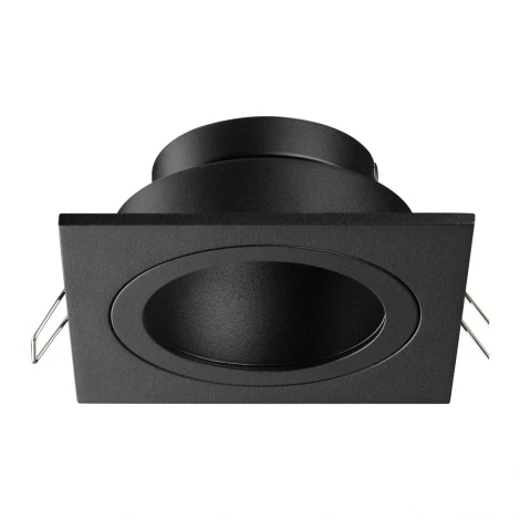 Светильник встраиваемый Novotech Morus 371002 черный IP20 GU10 50W 220V