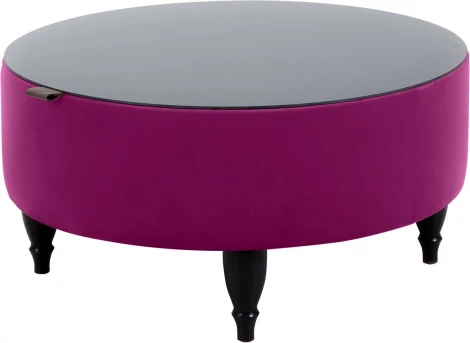 Стол журнальный Italia ОГОГО (арт.334823), (ЛДСП/Сиреневый)