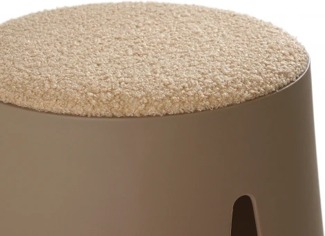 Табурет Chim ОГОГО Обстановочка! (Мех/Бежевый) арт.932093