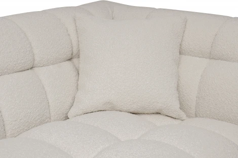 Диван двухместный GD/Prato букле экрю Orso ECRU 204*106**75см Garda Decor