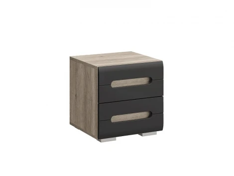 Тумба БТС прикроватная Наоми ТБ-15, графит