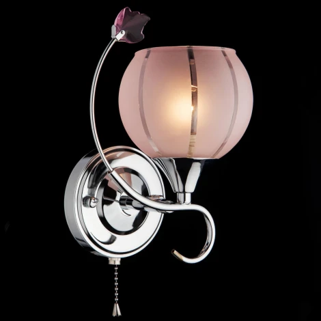 Бра Eurosvet 3457 3457/1 хром/розовый