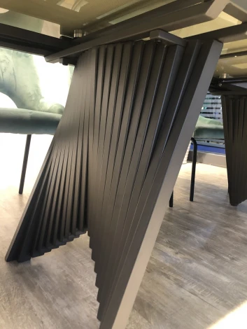 Обеденный стол M-City IVAR 180 MARBLES KL-99 Белый мрамор, итальянская керамика