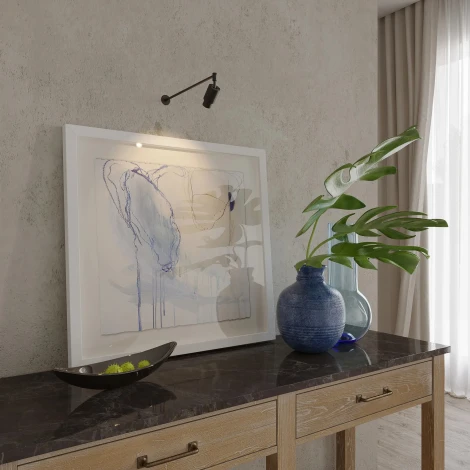 Мебельный точечный светильник ART-NEMO-BUILT-ZOOM-L205-R29.5-2W Day4000 (BK, 15-45 deg, 24V) (Arlight, IP20 Металл) 049778 (LED)