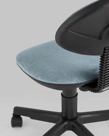 Кресло компьютерное детское Stool Group УМКА геометрия морской УТ000035233