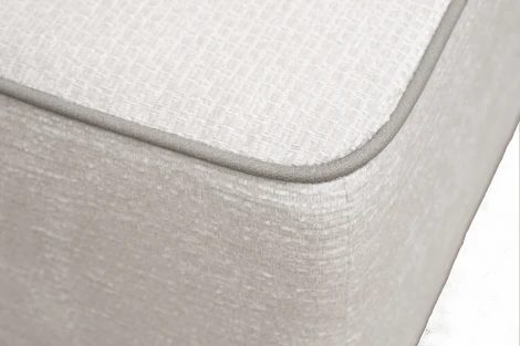 Пуфик Garda Decor STELLA-60-2K-Koza2601+Nev21 (Черный/Бежевый)