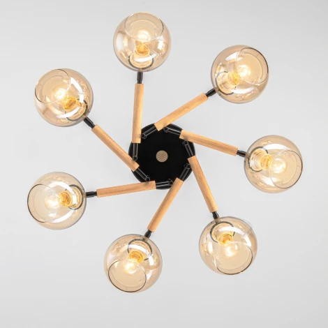 Потолочная люстра на штанге Citilux Tika CL133171 (220V, шарики)