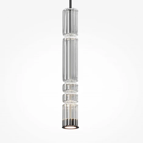 Подвесной светильник Maytoni Ordo MOD272PL-L12CH3K (LED, 220V, на проводе, круглые)