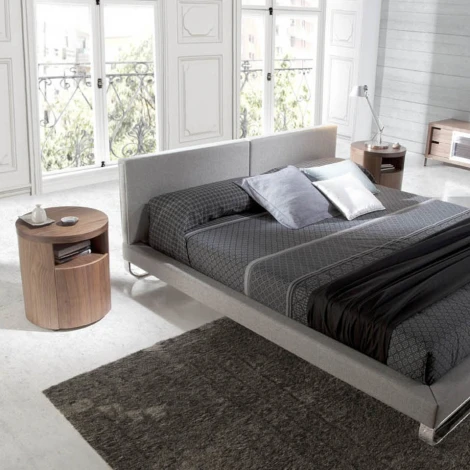 Тумба прикроватная Angel Cerda LE313 (Орех/ Шпон ореха,Дерево)