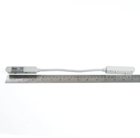 Гибкий коннектор для низковольтного шинопровода, белый Feron LD3002 41972