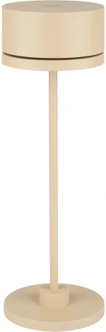 Интерьерная настольная лампа светодиодная с аккумулятором Ubiqua Duplo 322303 (регулировка яркости, сенсорный выключатель, IP54)