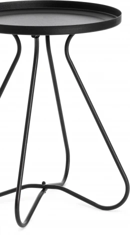 Столик журнальный GLAND 1 шт. в упаковке (Металл /Черный)