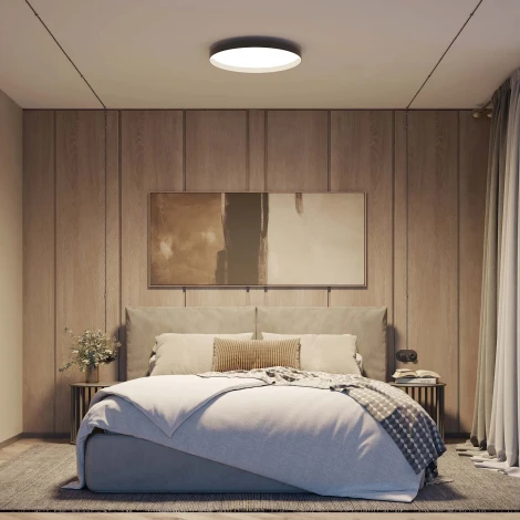 Потолочный светильник светодиодный SP-ESTELY-R350-30W Warm3300-MIX (BK, 80 deg, 230V, TRIAC) (Arlight, IP20 Металл) 054794